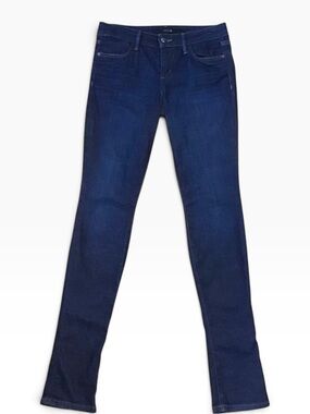 JOE’S jeans Visionaire skinny low rise dark blue lightweight denim size 25